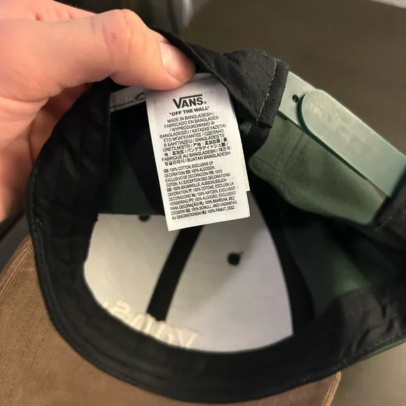 Vans Forest Green and Tan Hat - Picture 6 of 6
